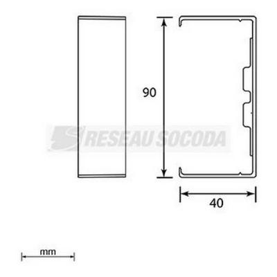  Joint de couvercle 40x90 