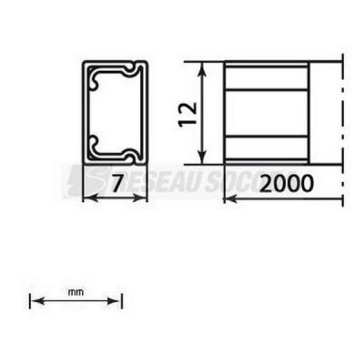  Moulure auto-adh�sive 7x12 