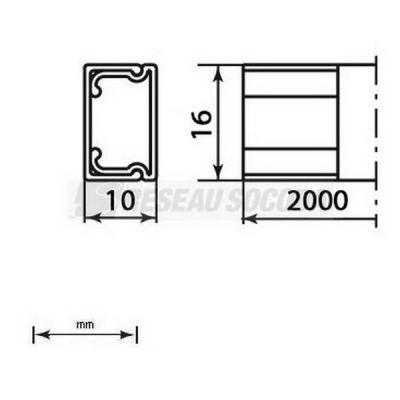  Moulure auto-adh�sive 10x16 