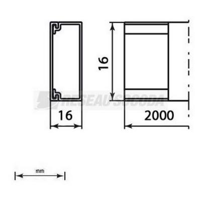  Moulure auto-adh�sive 16x16 