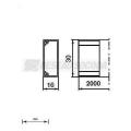  Moulure sans cloison 16x30 