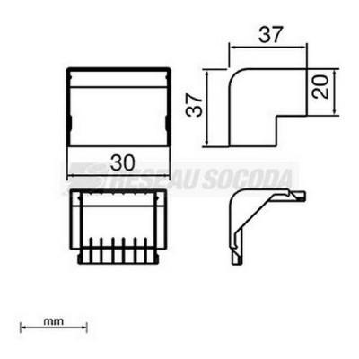  Angle ext�rieur gris 20x30 