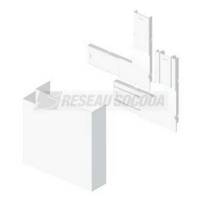  Angle plat Couleur Alu 70x210 