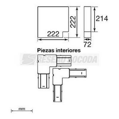  Angle plat 70x210 