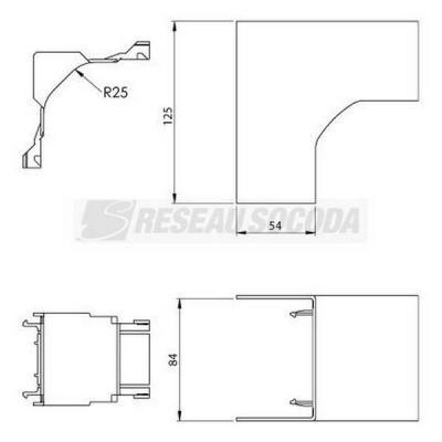  Angle int�rieur 50x80 