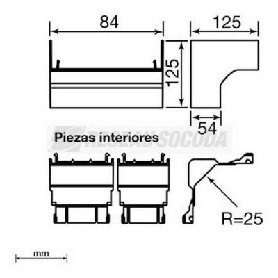  Angle int�rieur 50x80 SH 