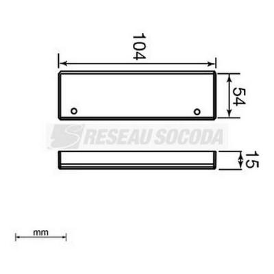  Embout de fermeture 50x100 