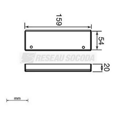  Embout fermeture 50x150 SH 