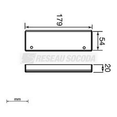  Embout de fermeture 50x170 