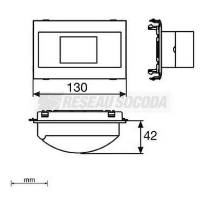  Adaptateur appareillage DIN 80 
