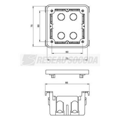  Adaptateur et bo�te appareilla 