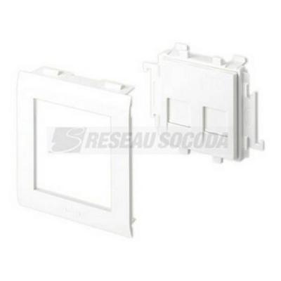  Plastron droit 2 RJ45 80 