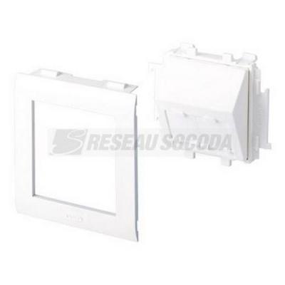  Plastron inclin� 2 RJ45 80 