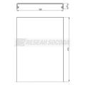  Couvercle gris L100 
