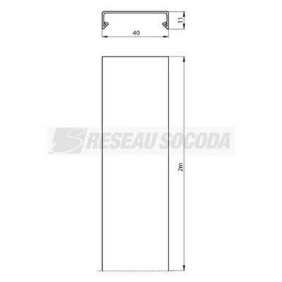  Couvercle gris L40 