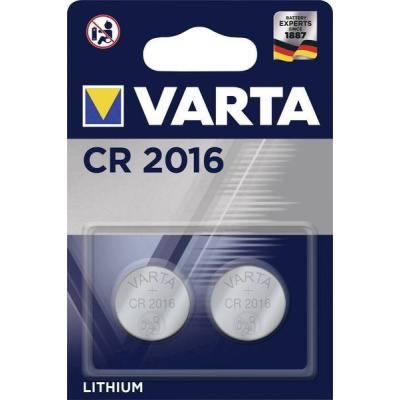  CR2016 X2 PILE LITHIUM 3V 