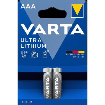  AAA X2 PILE LITHIUM 1,5V 