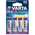  AA X4 PILE LITHIUM 1,5V 