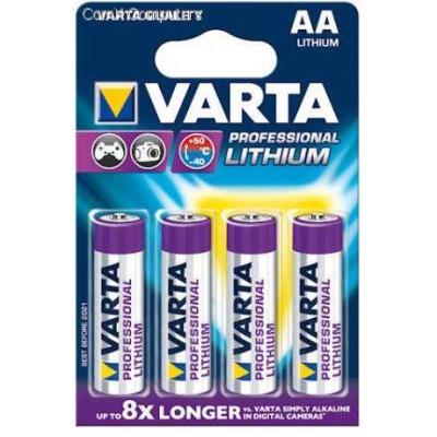  AA X4 PILE LITHIUM 1,5V 
