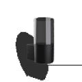  HELIOS APPLIQUE 1 X E27 CYLIND 