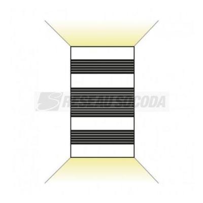  ALBANA RECT APPL 2 X 5W 3000K 