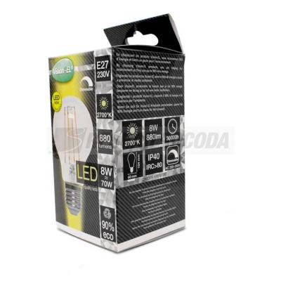  LED FIL COB BULB E27 8W 2700K 