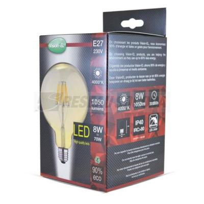  LED FIL COB GLOBE G95 E27 8W 4 
