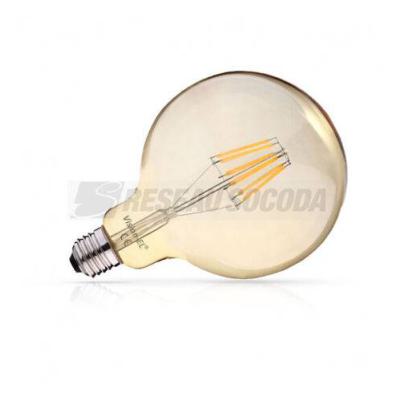  LED FIL COB GLOBE G125 E27 8W 