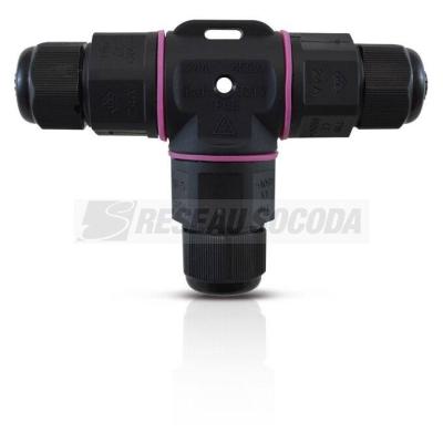 CONNECT ETANCHE FORME T IP68 2 