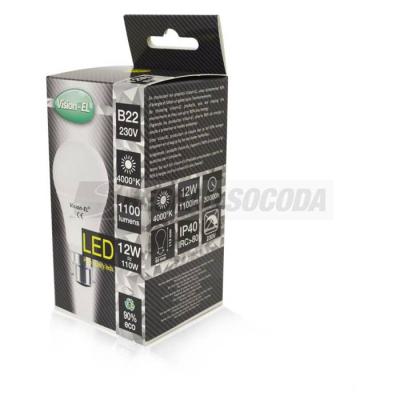  LED 11W BULB B22 4000K BOITE 