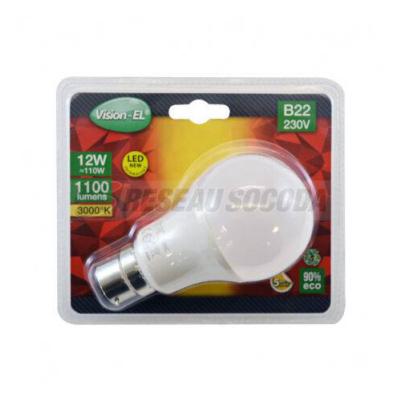  LED 11W BULB B22 3000K BOITE 