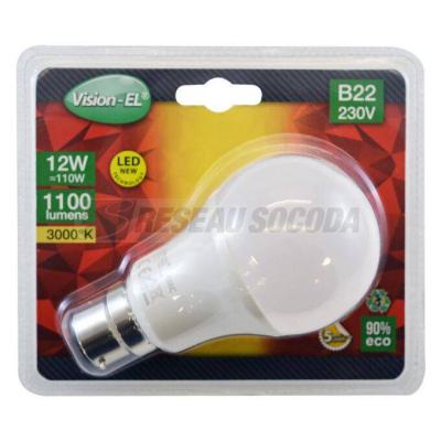  LED 11W BULB B22 3000K BOITE 