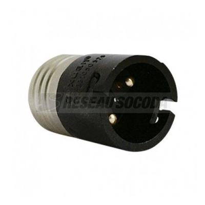  ADAPTATEUR BASE CULOT E27 VERS 