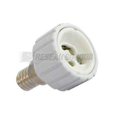  &ADAPTATEUR BASE CULOT E14 VER 