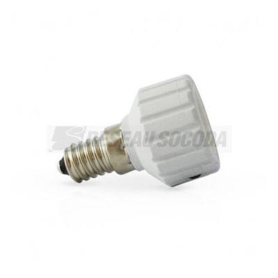  &ADAPTATEUR BASE CULOT E14 VER 