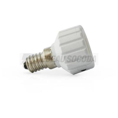  &ADAPTATEUR BASE CULOT E14 VER 