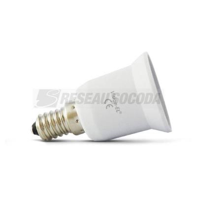  ADAPTATEUR BASE CULOT E14 VERS 