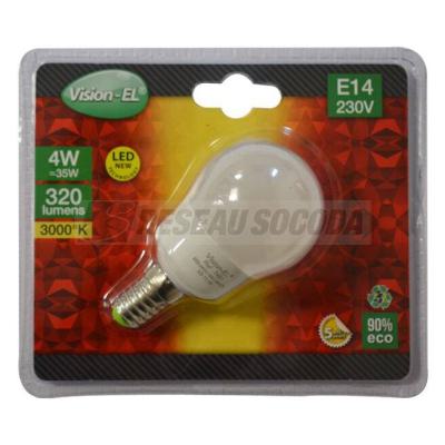 LED 4W P45 BULB E14 3000K DEPO 