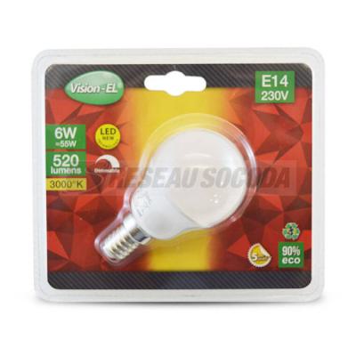  LED 5.5W P45 BULB E14 3000K DI 