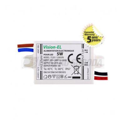  ALIM LED 12V DC 420mA 5W IP67 