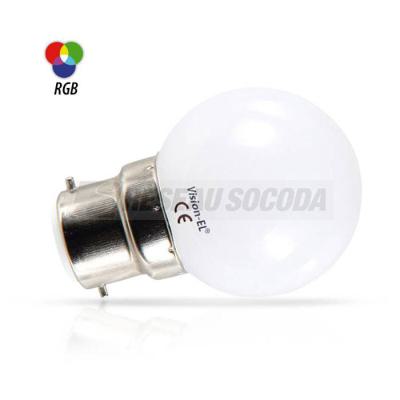  &LED 1W BULB B22 RGB DEPOLI BO 