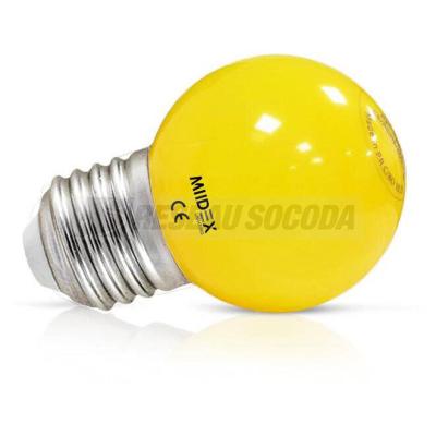  LED 1W BULB E27 JAUNE BOITE 