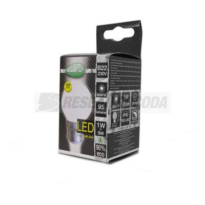  LED 1W BULB B22 6000K DEPOLI B 