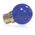  LED 1W BULB B22 BLEUE BOITE 
