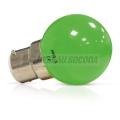  LED 1W BULB B22 VERTE BOITE 