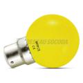 LED 1W BULB B22 JAUNE BOITE 