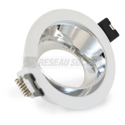  &SUPPORT SPOT DIAM 80MM ARGENT 
