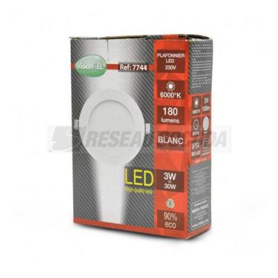  SLIMY DOWNLIGHT DIAM 85MM BLC 