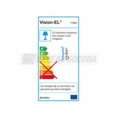  SLIMY DOWNLIGHT DIAM 85MM BLC 