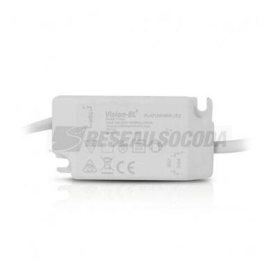  SLIMY DOWNLIGHT DIAM 85MM BLC 